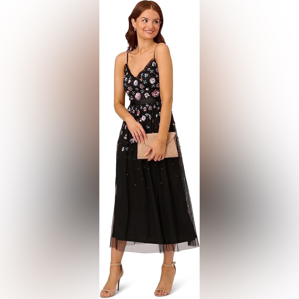 ADRIANNA.PAPELL/COCKTAIL.DRESS - Picture 4 of 14